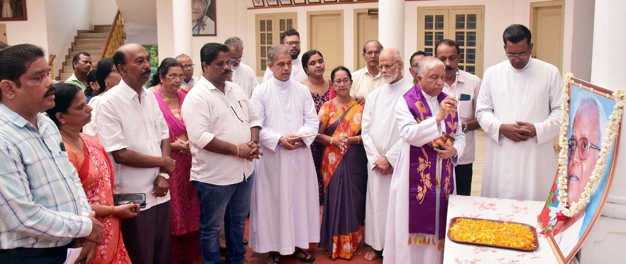 ഫാ. സ്റ്റാൻ സ്വാമി അധഃസ്ഥിതരുടെ പക്ഷം ചേർന്ന മനുഷ്യസ്നേഹി : ബിഷപ് ഡോ. അലക്സ് വടക്കുംതല