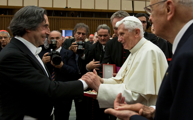 റിക്കാർഡോ മുട്ടിക്ക് 2025 ലെ റാറ്റ്സിംഗർ പുരസ്കാരം