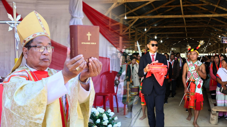 ഇന്ത്യയിലെ ആദ്യത്തെ സമ്പൂർണ്ണ റോങ്മെയ് കത്തോലിക്കാ ബൈബിൾ മണിപ്പൂരിൽ പുറത്തിറങ്ങി