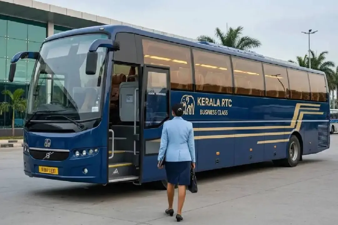 കെഎസ്ആർടിസിയുടെ സ്വപ്‌ന പദ്ധതിയായ ബിസിനസ് ക്ലാസ് ബസ് എത്തി.