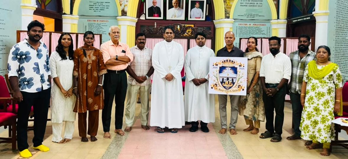 സെന്റ് മേരീസ് കോച്ചേരി ഇടവക ദശാബ്ദി ആഘോഷങ്ങളുടെ ലോഗോ പ്രകാശനം ചെയ്തു