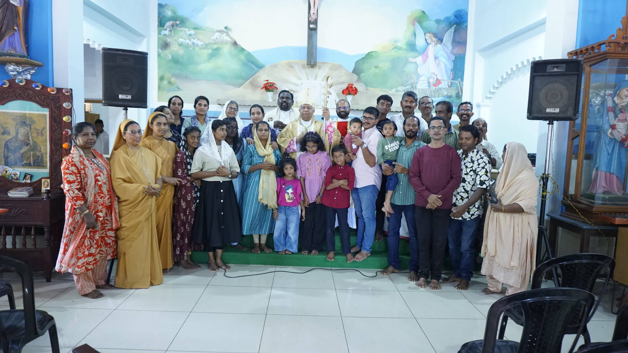 കേൾവി പരിമിതിയുള്ളവർക്കായി പ്രത്യേക വിശുദ്ധ കുർബാന